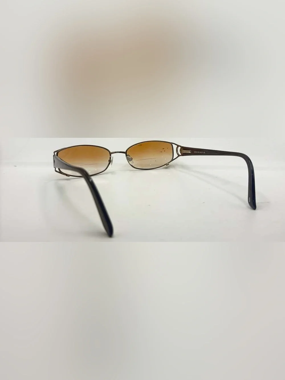 Splendor SP807 Brown Oval Metal Sunglasses Frames Only